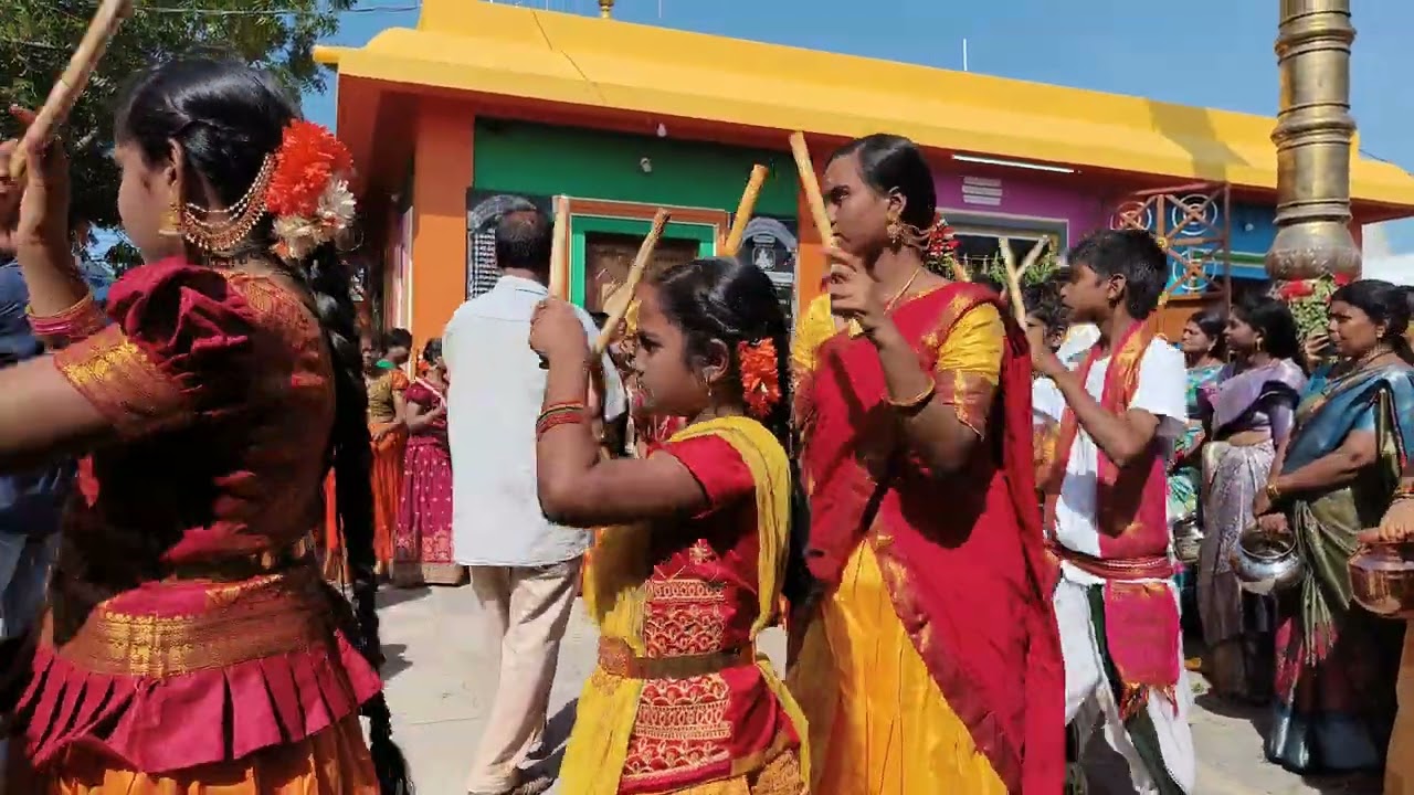 కోలాటం: జాతరలలో ప్రముఖ జానపద నృత్యం 🎉 | ఏలూరు జాతర మహోత్సవాల్లో ముఖ్య భాగం