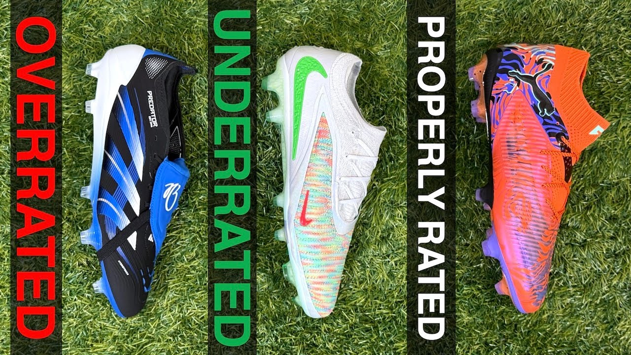 2025 Nike, Adidas & Puma Football Boots: Rated? ⚽