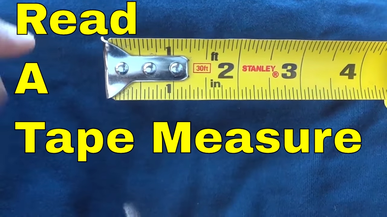 How to Read a Tape Measure 📏: Inches, Feet & Fractions