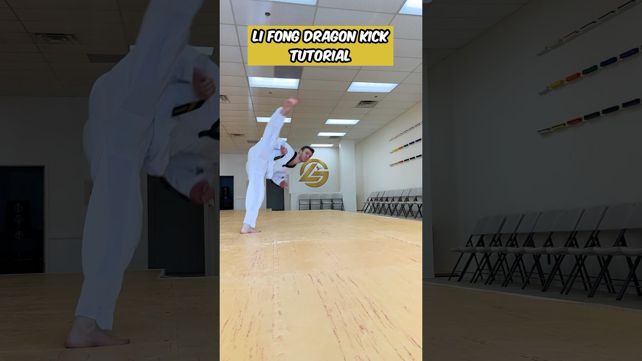Master the Li Fong Dragon Kick! 🐉 | LG Martial Arts Short Tutorial