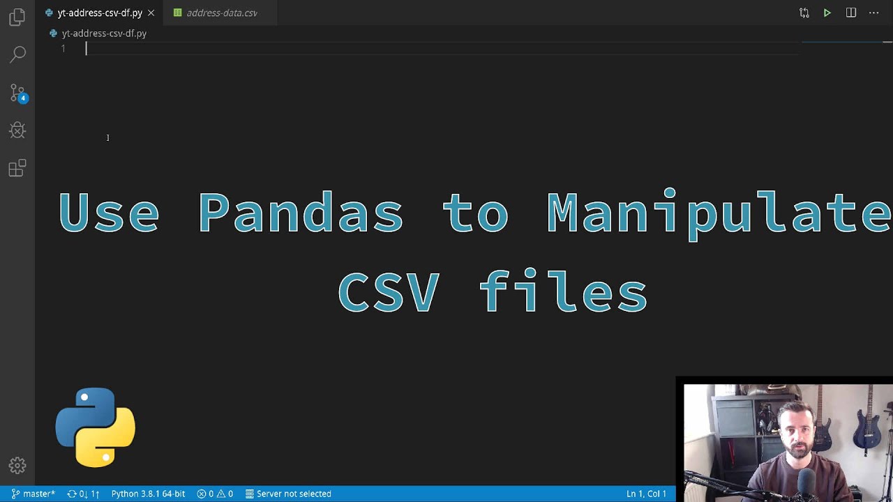 Python CSV Files with Pandas: Basic Manipulation and Data Splitting