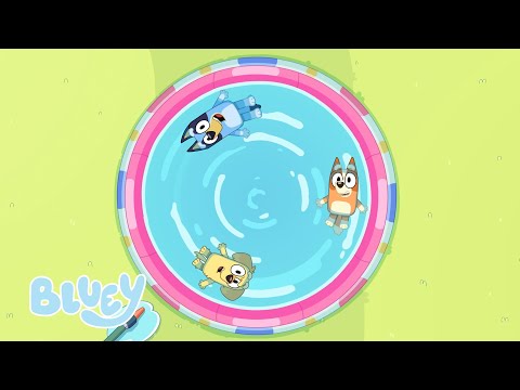 La piscine | LES PETITES HISTOIRES DE BLUEY | Bluey Français Chaîne Officielle