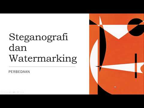 Steganografi dan Watermarking