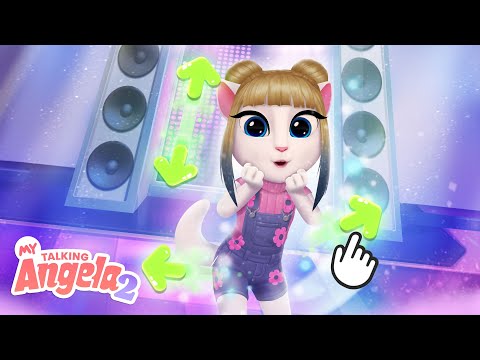 πβ Letβs Go Dance! My Talking Angela 2 #shorts