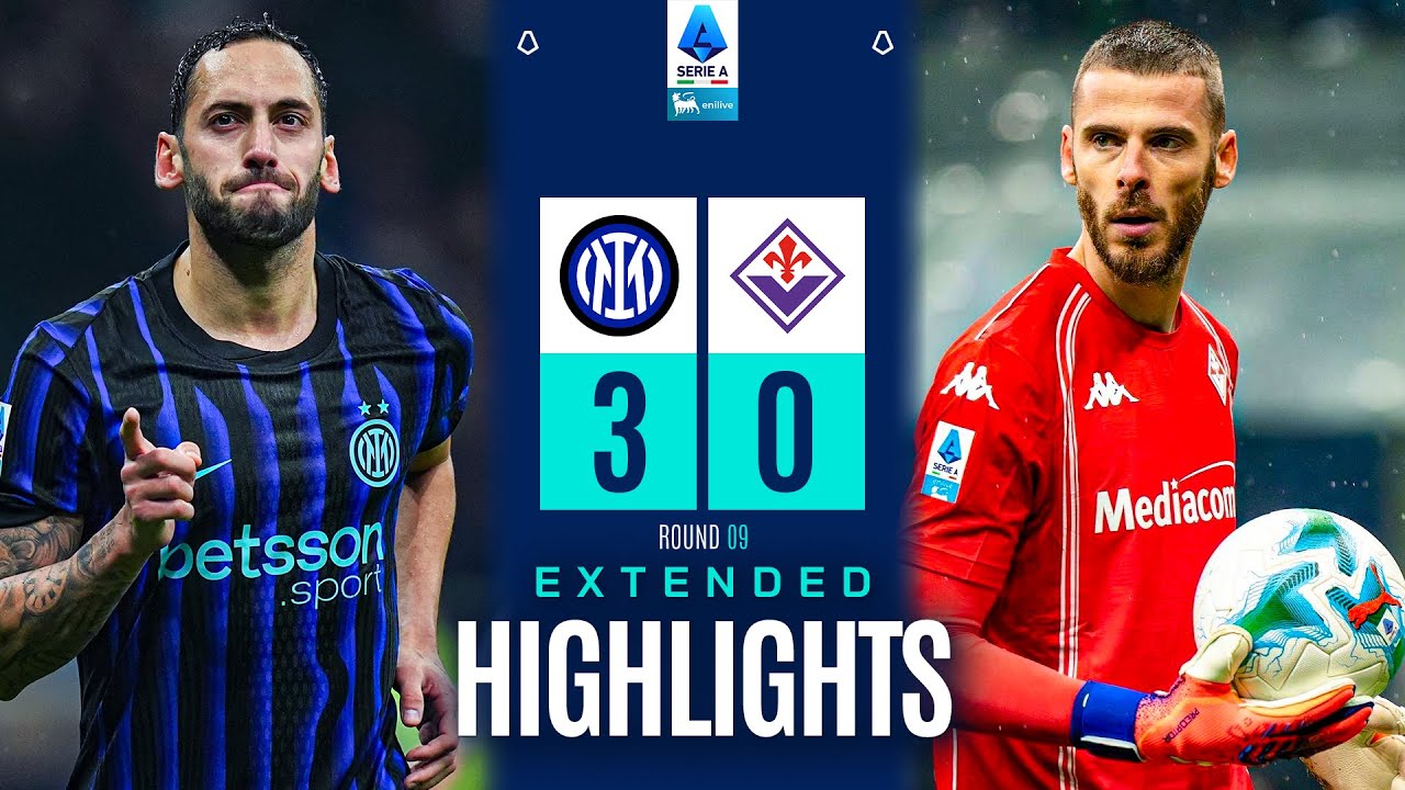Inter vs Fiorentina 3-0 | Full Match Highlights | Serie A 2025/26 ⚽