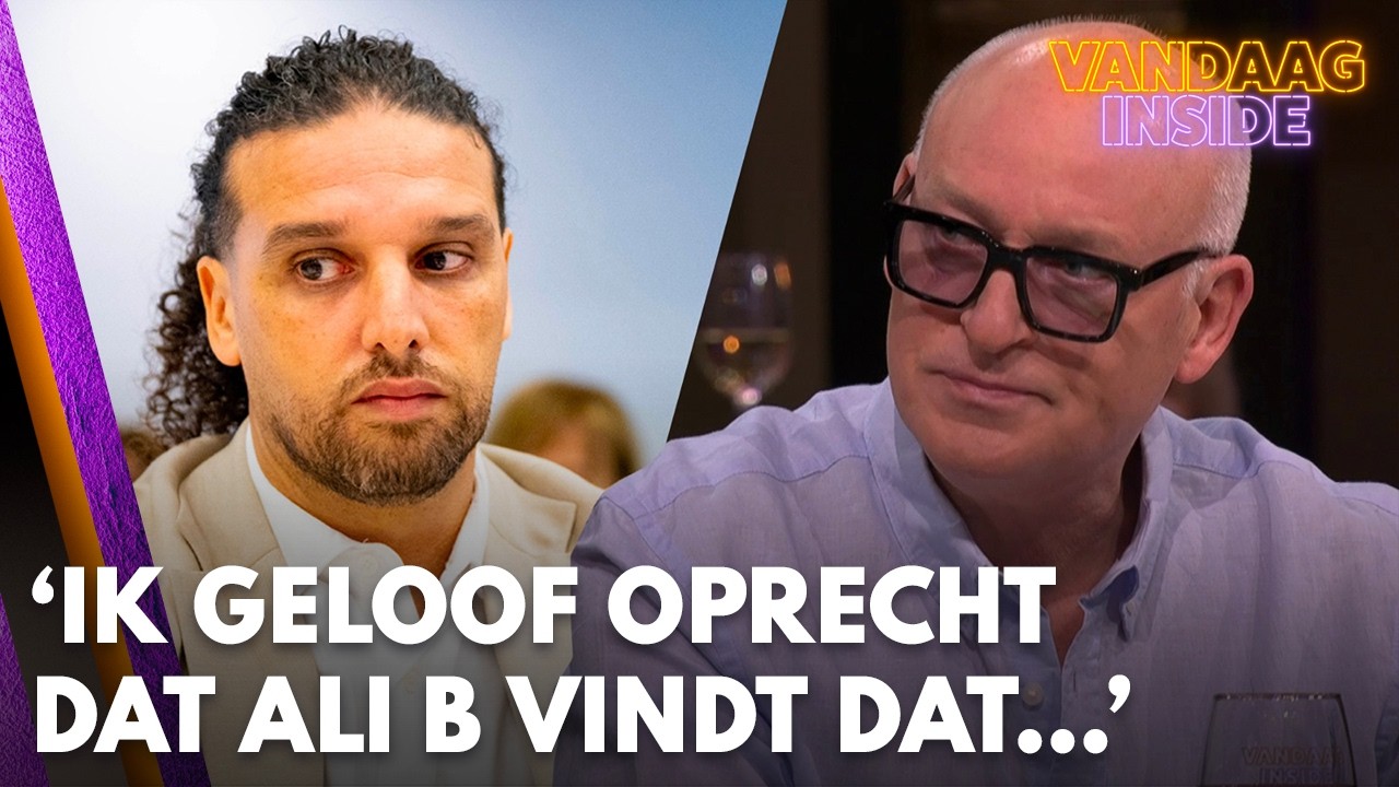 René van der Gijp: 'Ik geloof oprecht dat Ali B vindt dat hij niet veel gedaan heeft'