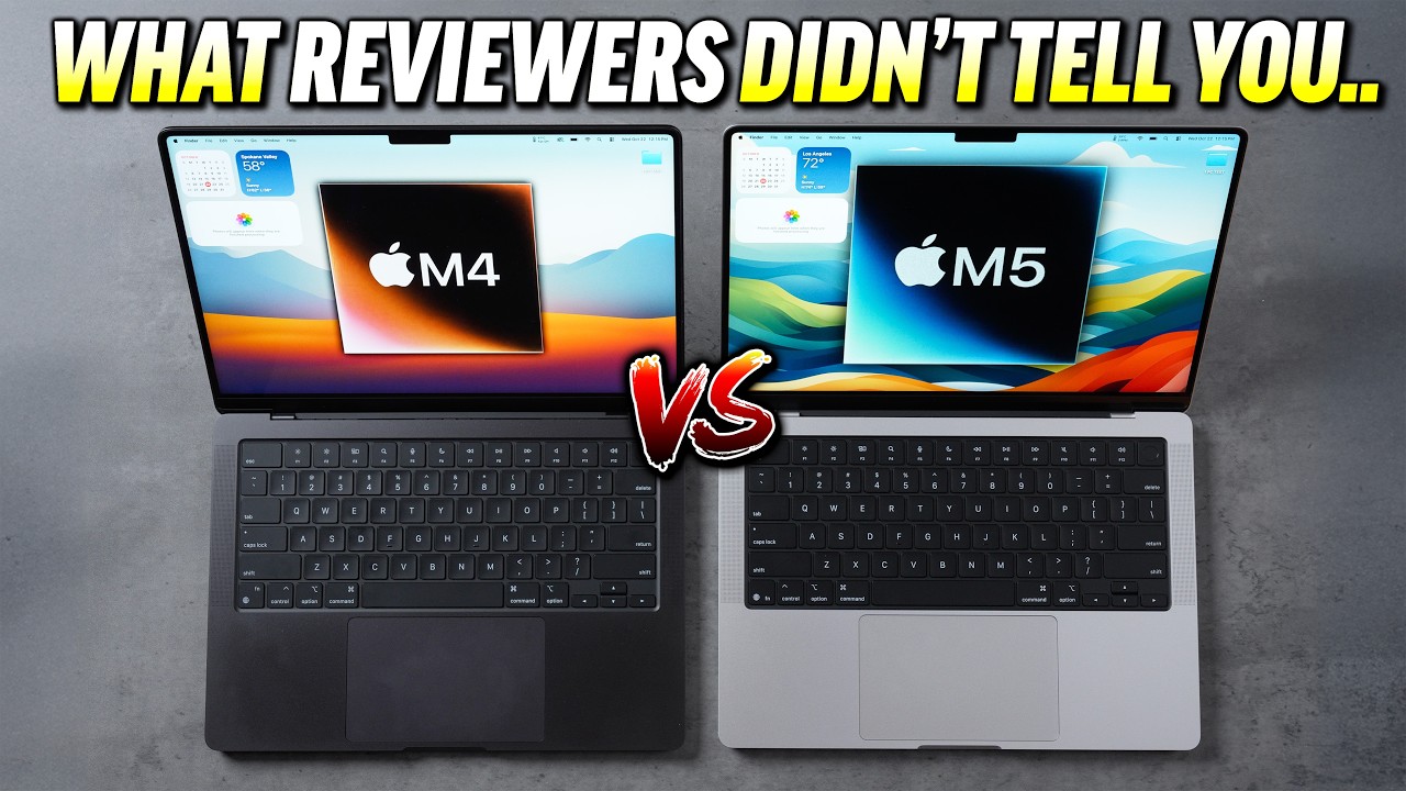 M4 vs M5 MacBook Pro ULTRA Comparison - Holy SMOKES, Apple!