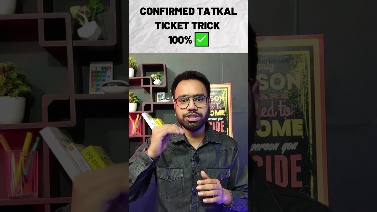 Ultimate Guide to Securing Confirmed Tatkal Tickets 🚆 | IRCTC Booking Tips