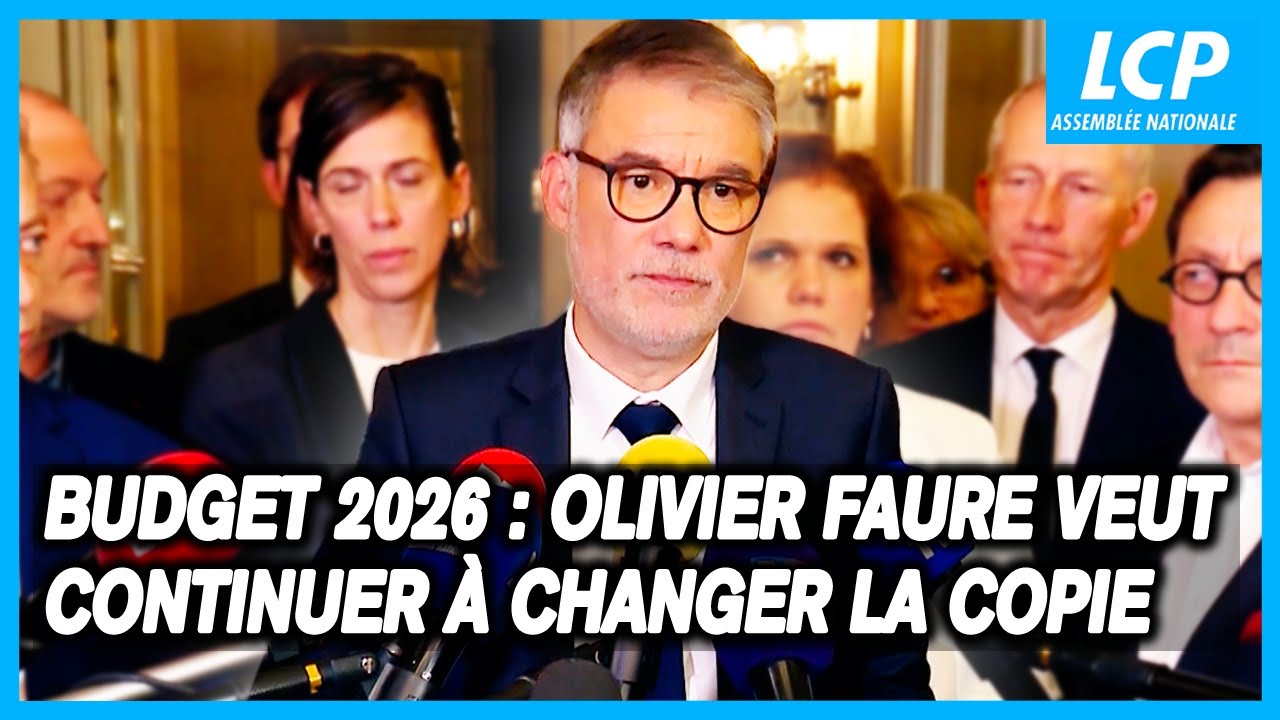 Budget 2026 : Olivier Faure souhaite poursuivre la modification des orientations du gouvernement