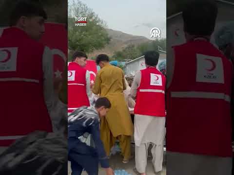 Türk Kızılay'dan Afganistan'a İnsani Yardım Desteği! #shorts
