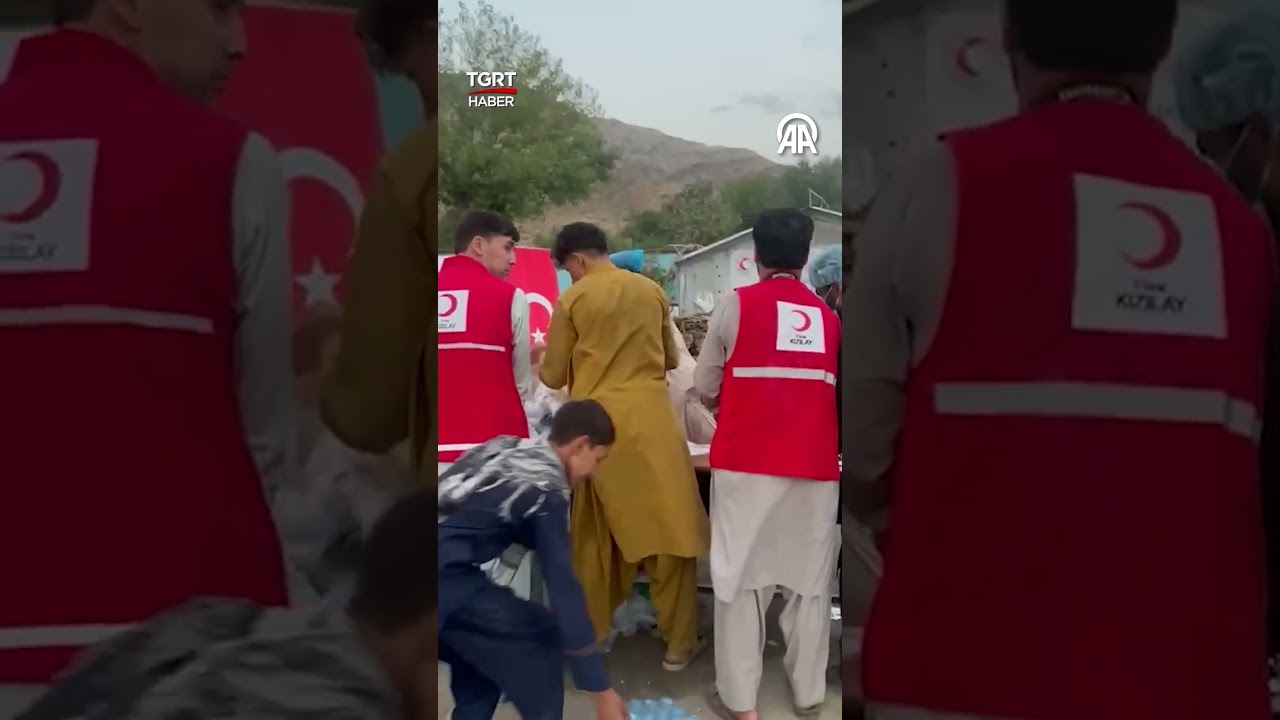 Türk Kızılay’dan Afganistan’a Acil İnsani Yardım 🚑