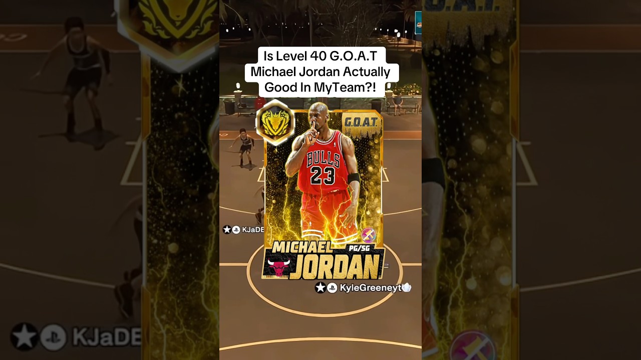 Michael Jordan Dominates in NBA2K26 MyTEAM π