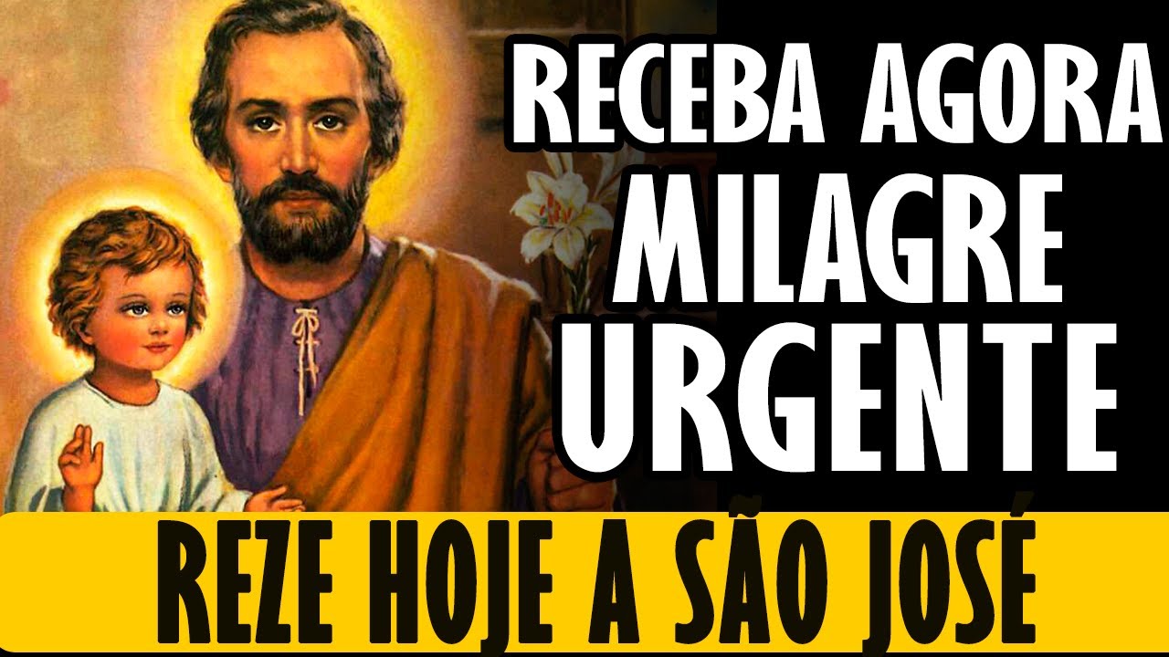 Oração Urgente de São José por Milagre 🙏