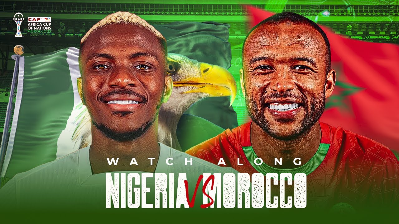 Nigeria 0-0 Morocco (2-4) Penalties | AFCON 2025 Watchalong