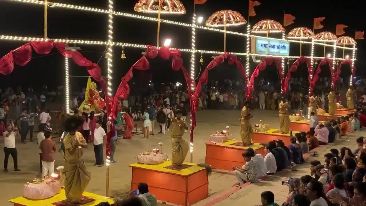Live Ganga Aarti Varanasi 2023 🌸
