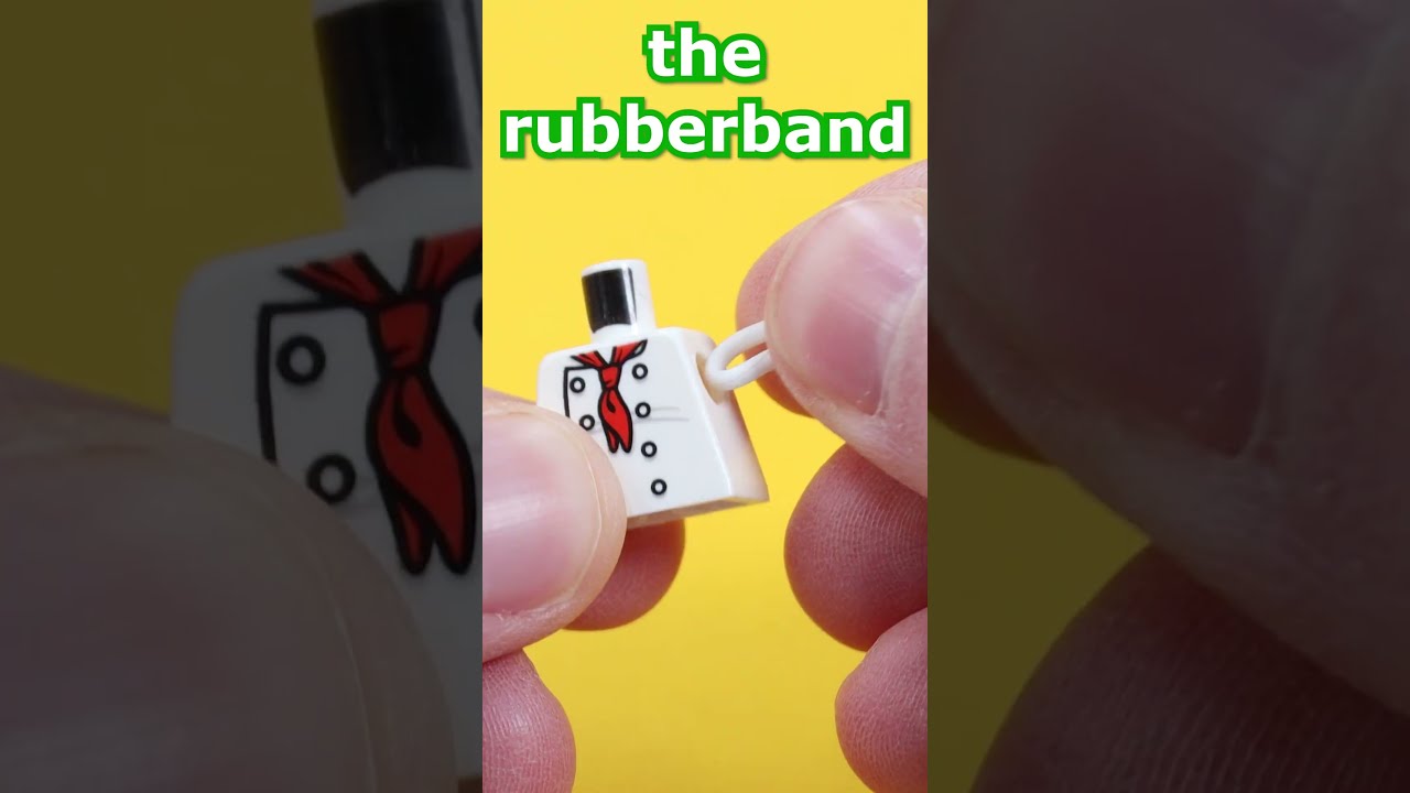 Creative Minifigure Arm Articulation Hack for Display Only 🛠️