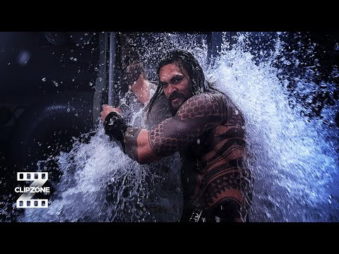 Aquaman | Face Off With Black Manta | ClipZone: Heroes & Villains