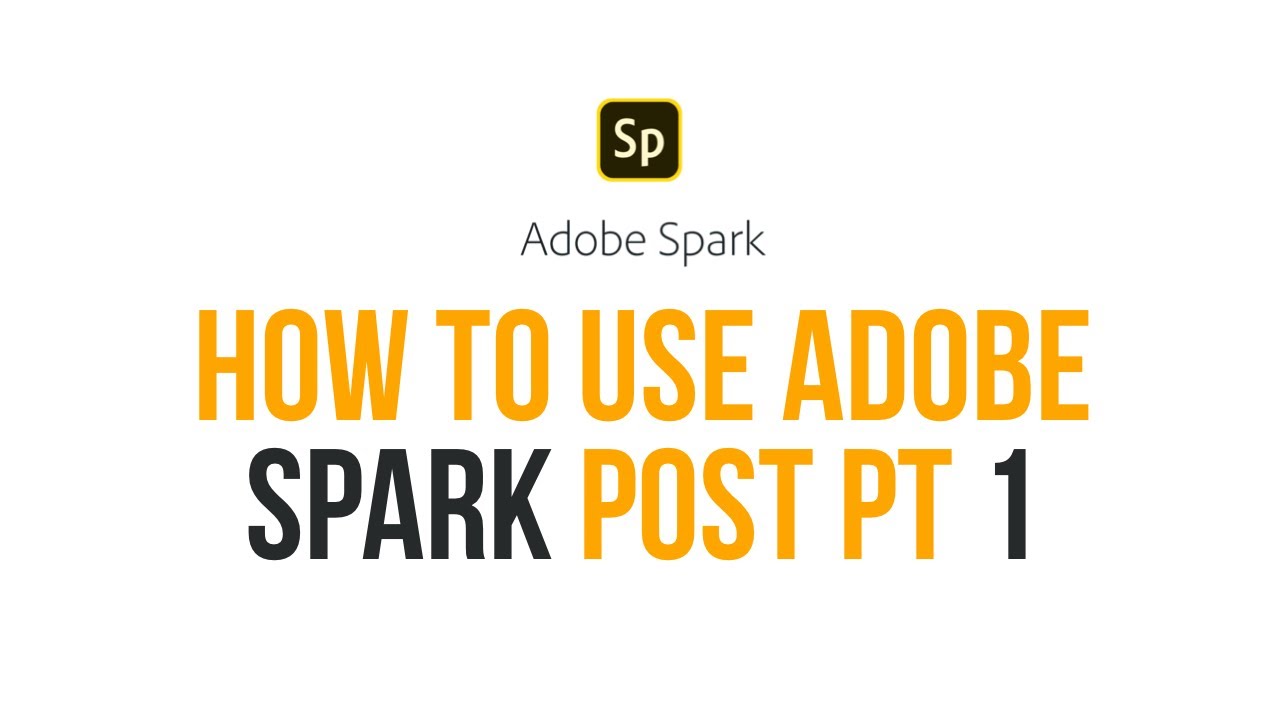 Adobe Spark Post Setup Guide (Pt 1) 📱