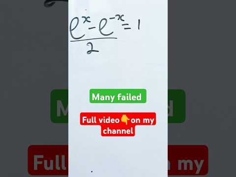 A Harvard Interview math test that 90% failed. #mathshorts #matholympiad #harvard #interview