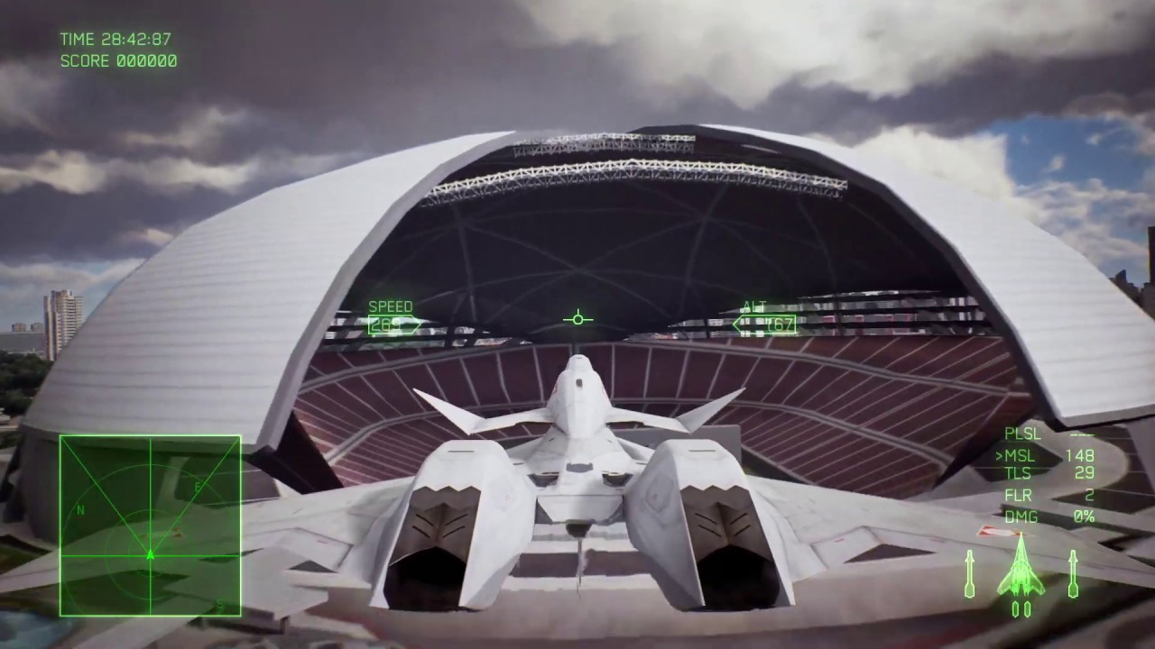 Post-Stall Stunt with ADF-11F Raven ✈️ | Ace Combat 7