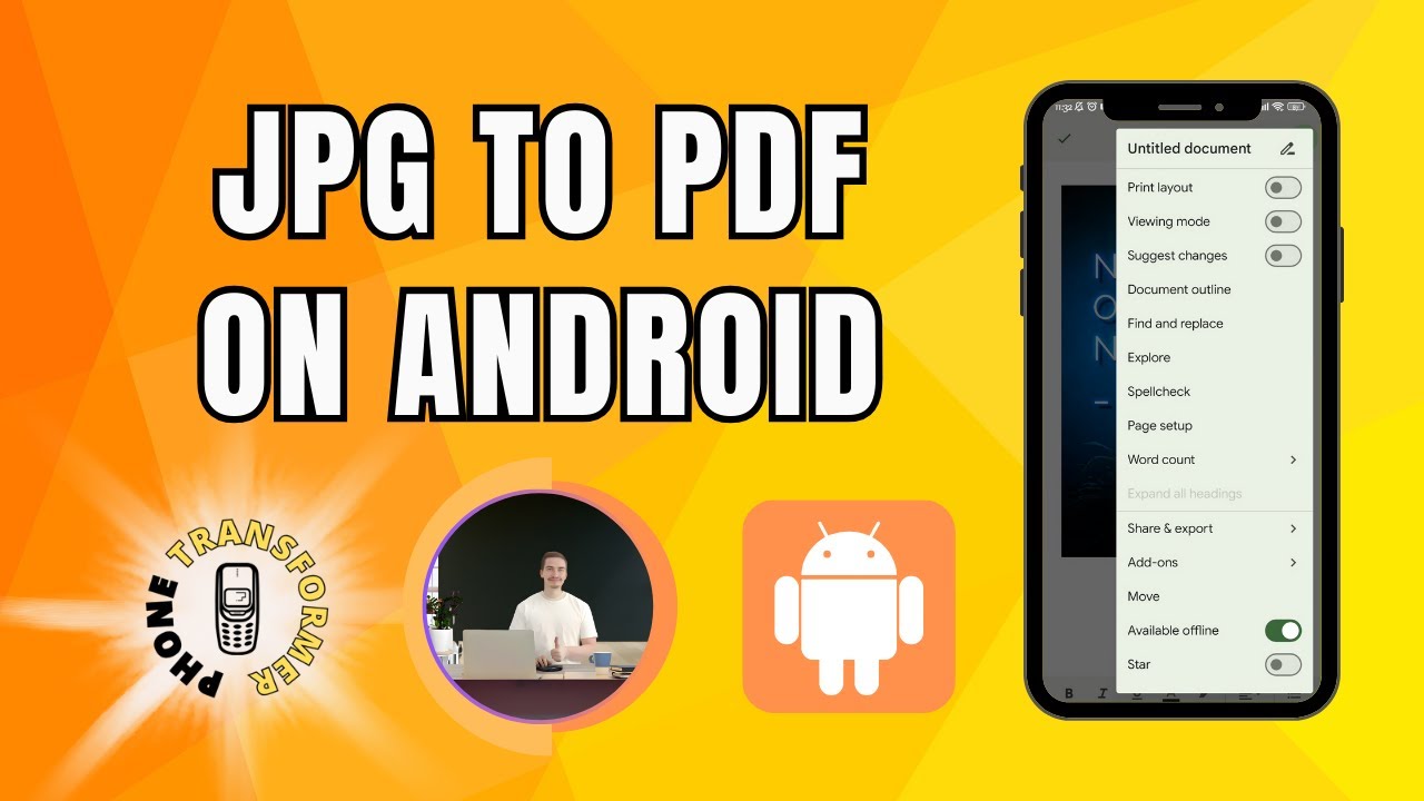 Guide to Converting JPG to PDF on Android
