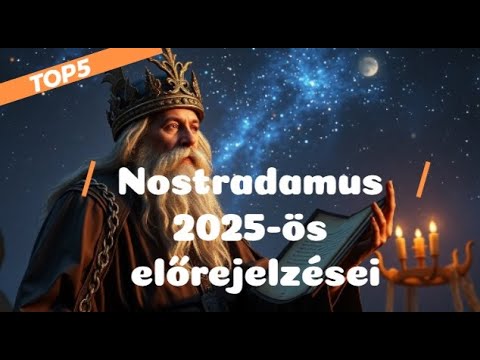 Nostradamus 2025-ös előrejelzései - TOP5 #nostradamus2025 #nostradamus