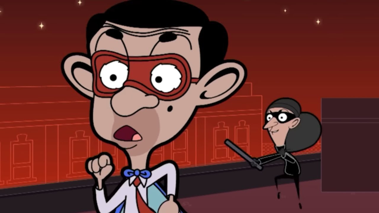 Mr. Bean Turns Hero to Catch a Thief! 🦸‍♂️ | Fun Cartoon for Kids