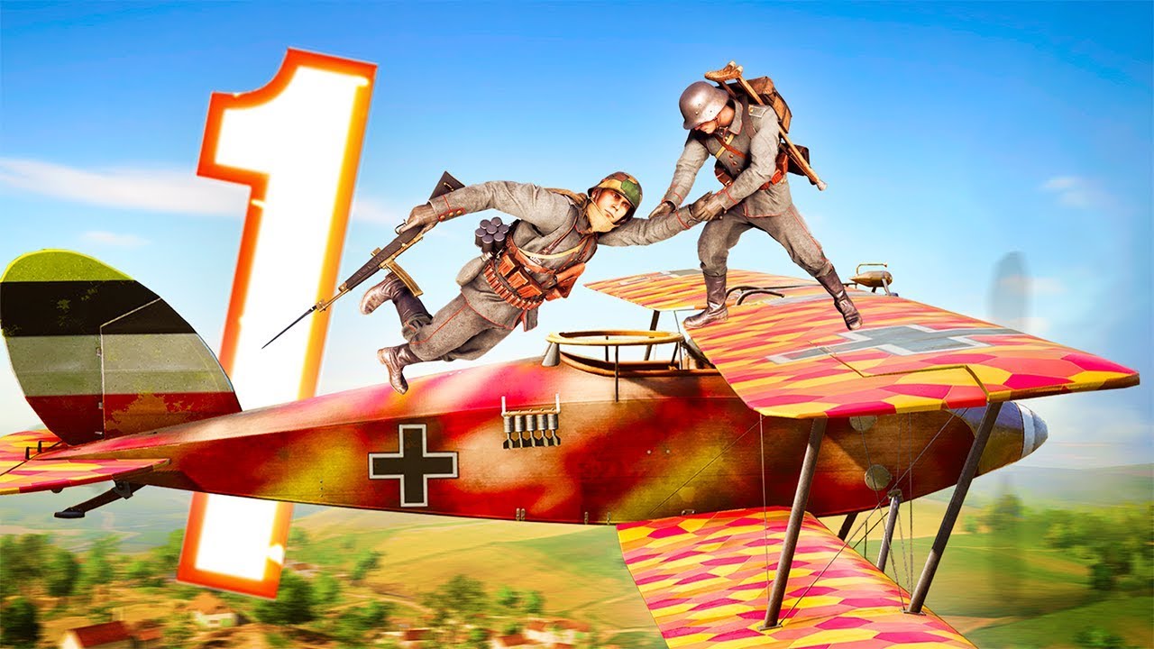 TOP 100 Top 100 Funny Fails in Battlefield 1 🎮