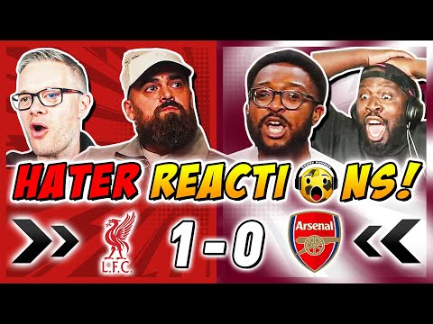 LIVERPOOL RIVALS & HATERS STUNNED 😲 REACTION TO LIVERPOOL 1-0 ARSENAL | ISAK TO LIVERPOOL!