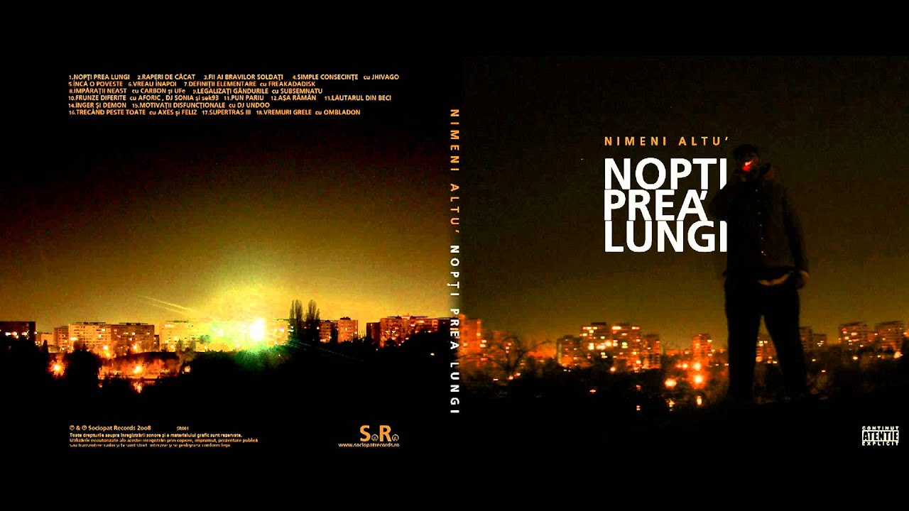 Nimeni Altu' ft. Dj Dox – Vreau Înapoi | Exclusive Limited Edition CD