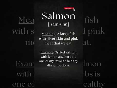 Pronounce SALMON the right way #shorts #shortsvideo #pronunciation #english #Salmon #viral
