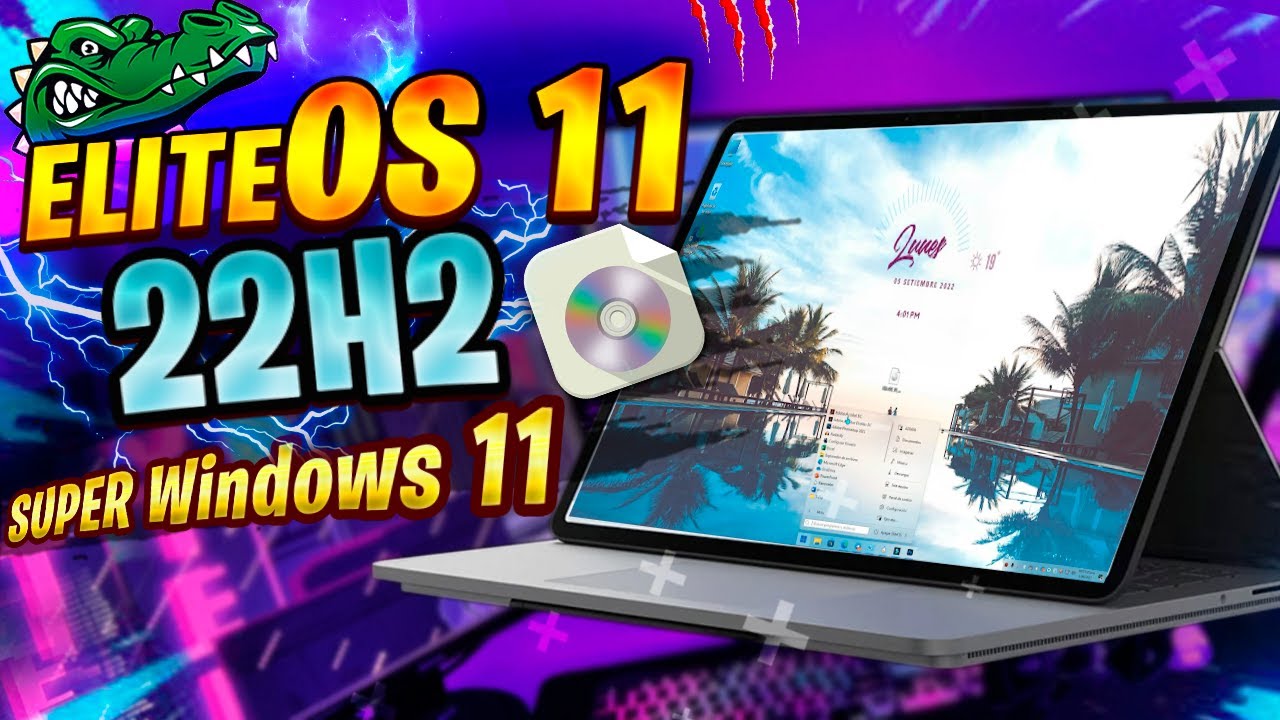 Windows 11 EliteOS 22H2 PRO: Rendimiento Ultra Mejorado ⚡