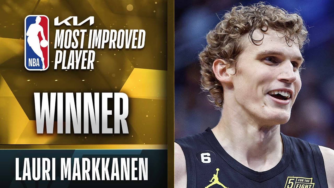 Lauri Markkanen Wins 2022-2023 Kia NBA Most Improved Player Award 🏆