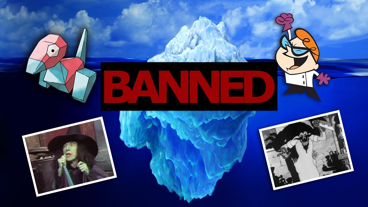Exploring the Banned Episodes of Kids' Shows Iceberg