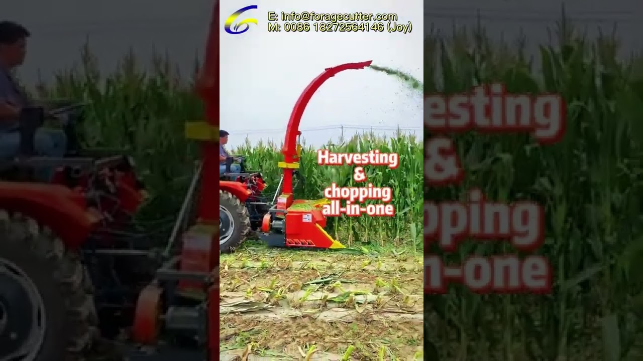 Top Tractor-Mounted Silage Harvester & Chopper 🚜