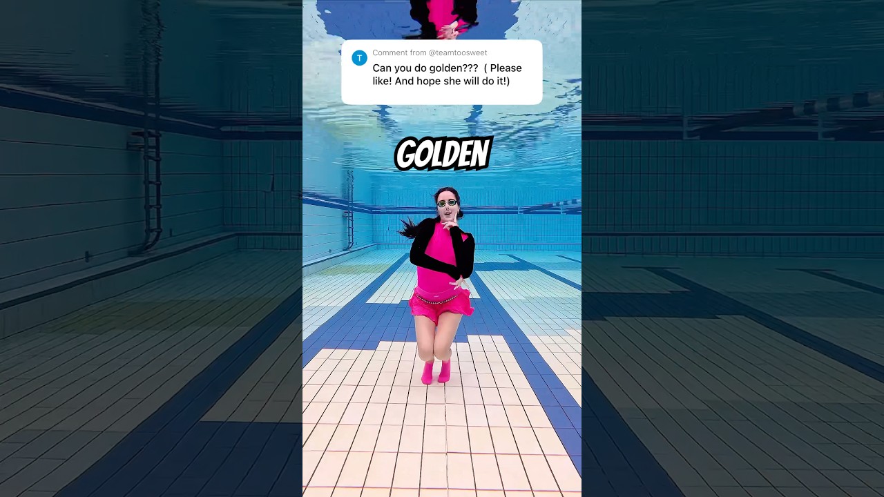 Golden (KPop Demon Hunters) | Underwater Dance