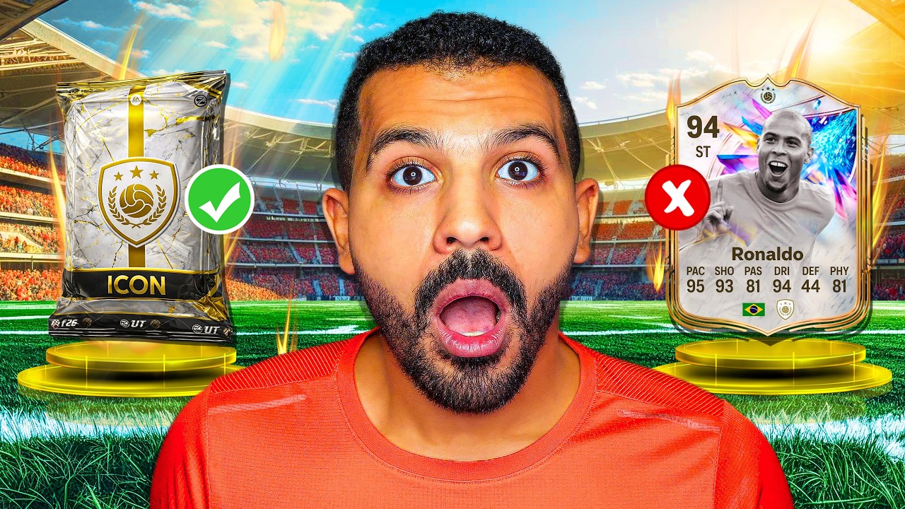 اختيار باك أيقون ال93 بدل الظاهرة في فيفا 26🔥