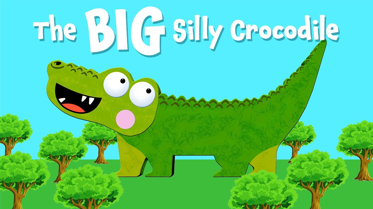 The Silly Crocodile Grows Big Eating Healthy 🐊