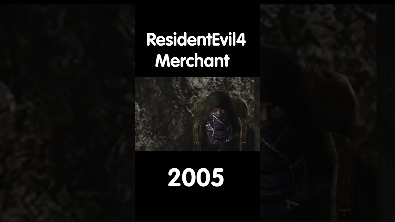 Resident Evil 4 Merchant original Vs. Remake