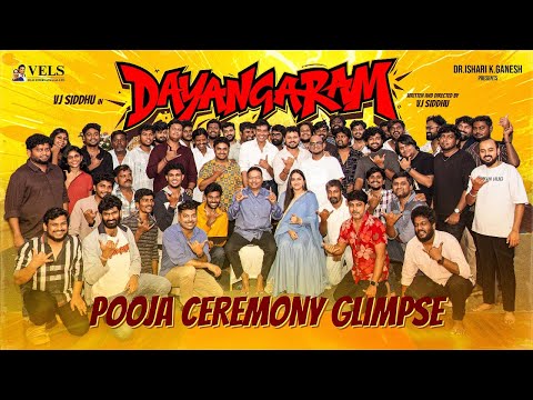 #Dayangaram VJ Siddhu - 01 | Pooja Ceremony | Ishari K Ganesh | Vels Film International