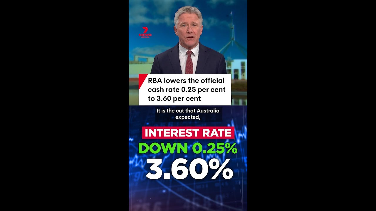 RBA Cuts Cash Rate to 3.60% β What It Means for Your Mortgage π¦
