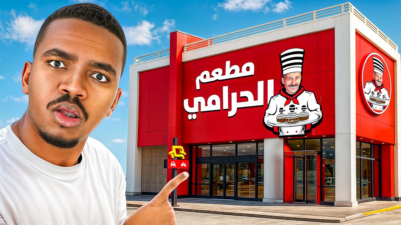 تجربة مطاعم بأسماء غريبة في السعودية ومصر 🤣