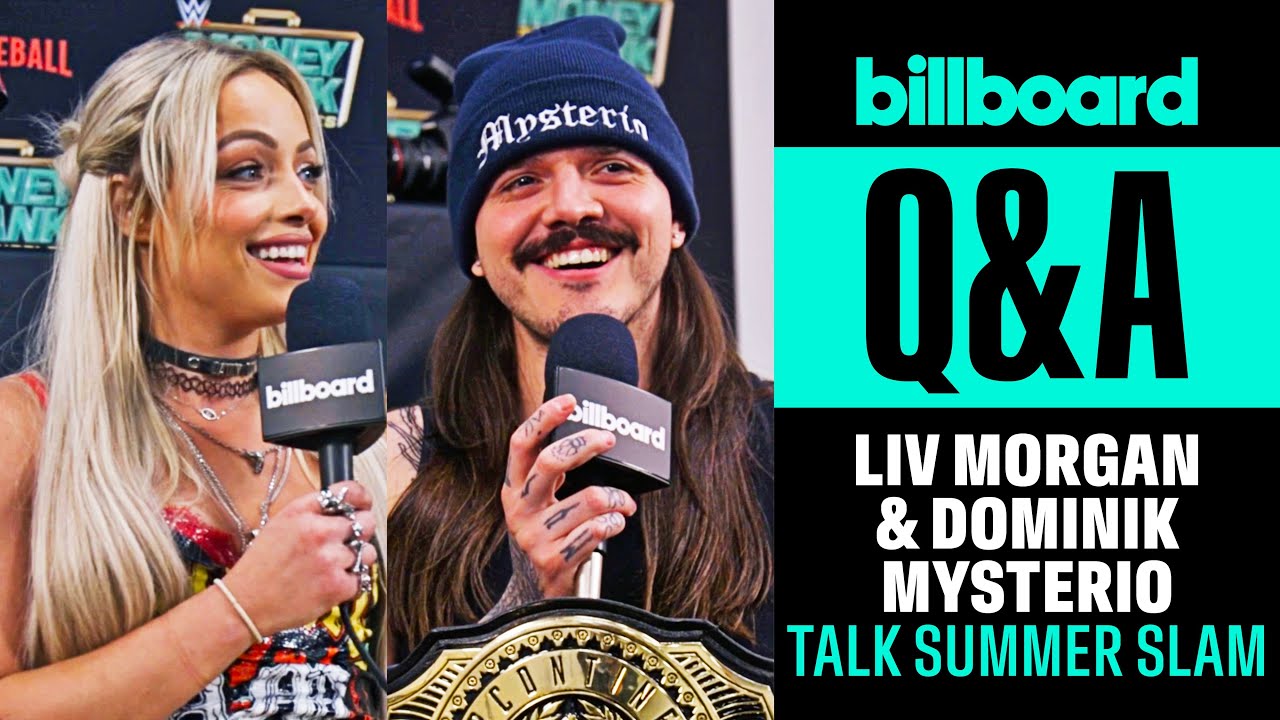 Liv Morgan & Dominik Mysterio Reveal Dream Entrance Songs & SummerSlam Insights 🎤