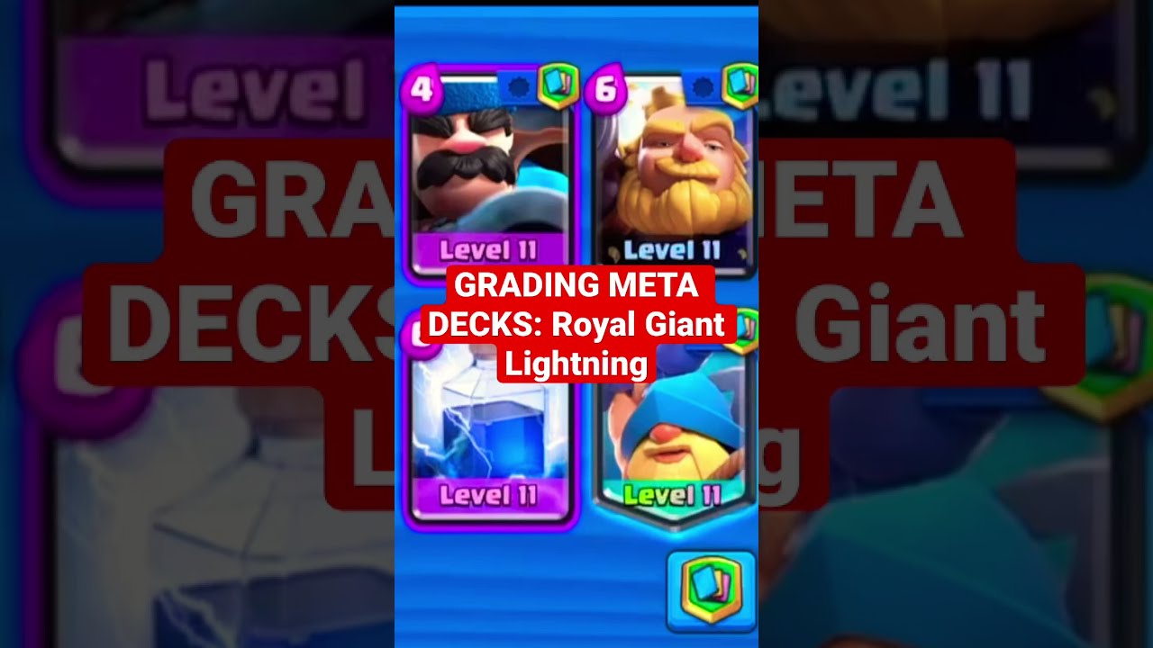 How Good Is Royal Giant Lightning in Clash Royale? ⚡️