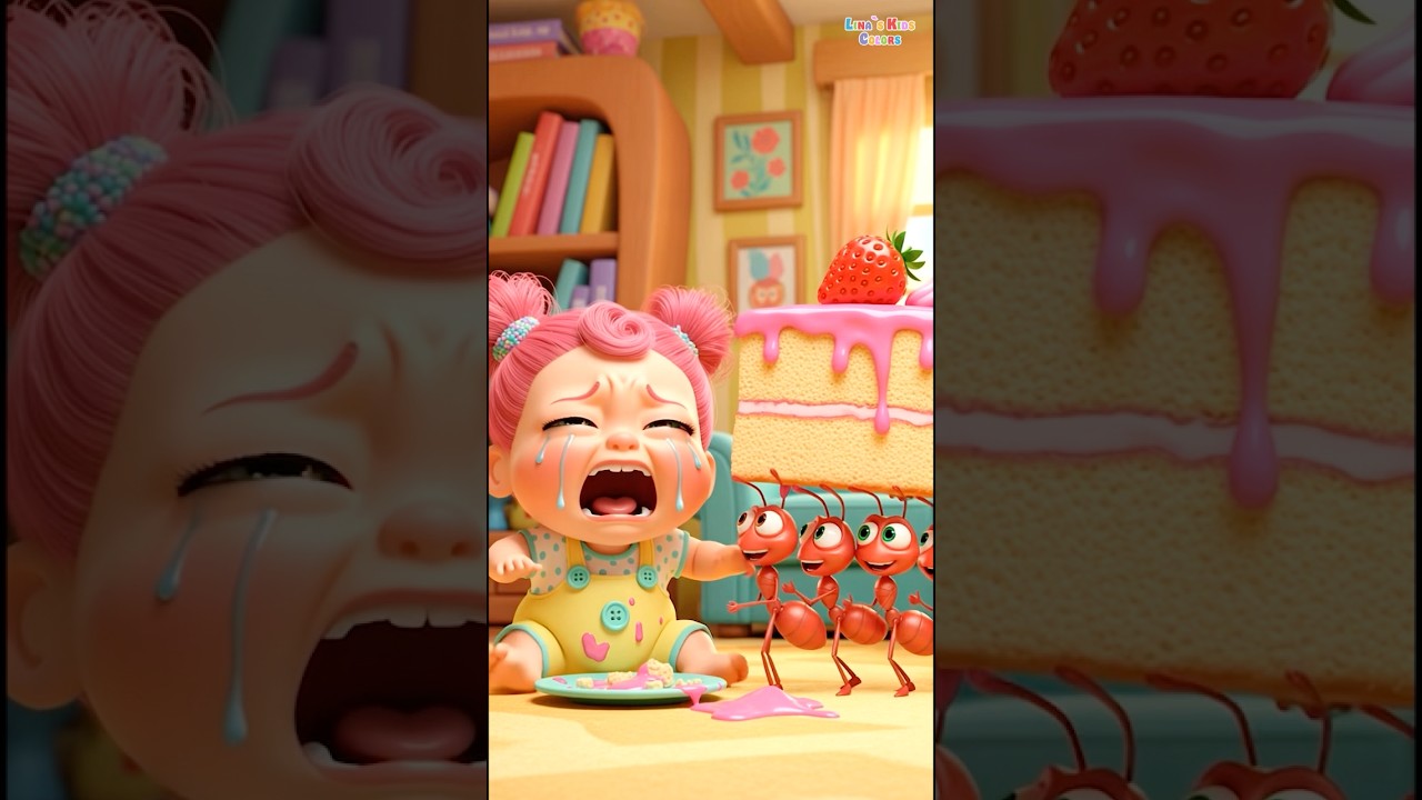 Ants Steal Little Girl’s Cake 🍰 | Fun Kids Cartoon