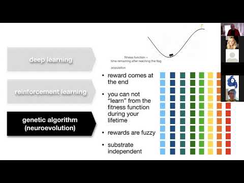 Neuro Evolution of Machines that Learn by themselves