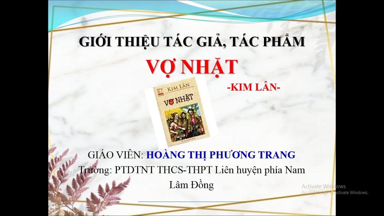 Khám Phá Tác Giả và Tác Phẩm ‘Vợ Nhặt’ – Câu Chuyện Đời Thường Đầy Cảm Xúc 📖