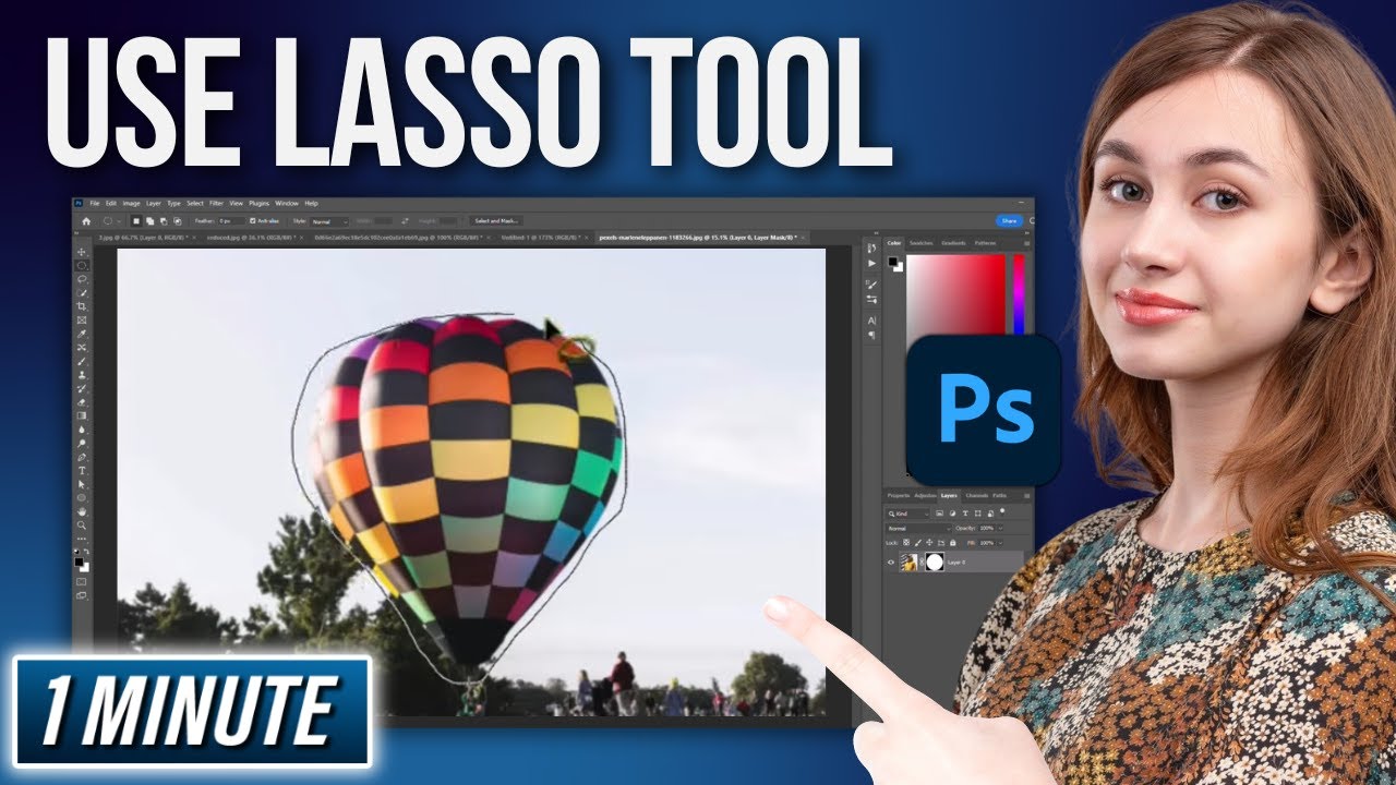 How to Use Lasso Tool in Photoshop 2026 (Quick & Easy)