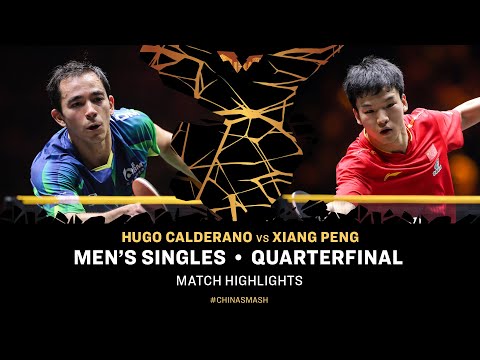 Hugo Calderano vs Xiang Peng | MS QF | #ChinaSmash 2025