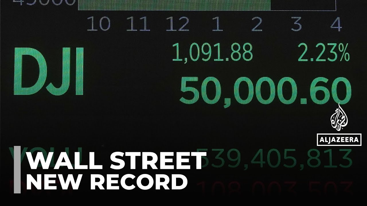 Dow Jones Hits 50,000 Points for the First Time 📈